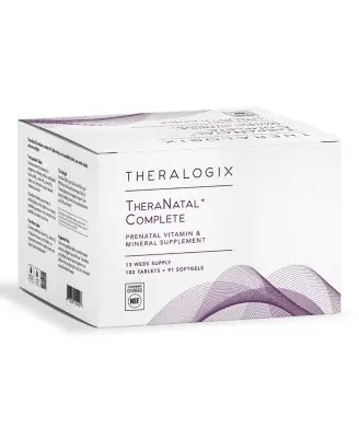 Buy Direct TheralogixTheraNatal Complete Prenatal Vitamin Supplement -91-Day Supply - With DHA, Vitamin D3, Folate, Iodine, Choline, Iron & More -NSF Certified
