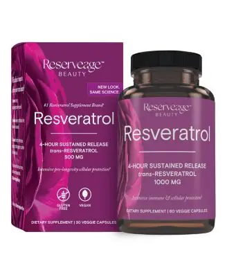 Last Chance ReserveageNUTRITION Resveratrol 1,000mg, 60 CT