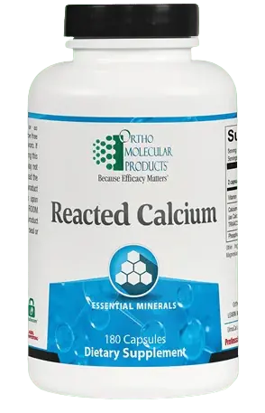 Reacted Calcium - 180 Capsules Same Day Shipping