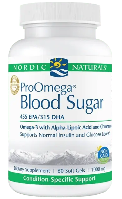 Trusted Brand ProOmega® Blood Sugar 1000 mg 60 gels