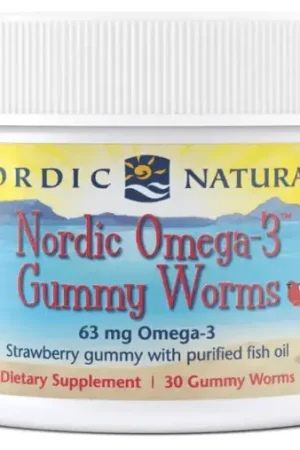 Nordic Omega-3 Gummy Worms - 30 Count Shop Now