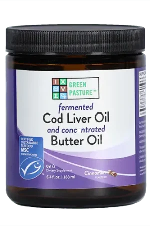 Royal Butter Oil / Fermented Cod Liver Oil Blend Gel Flash Sale