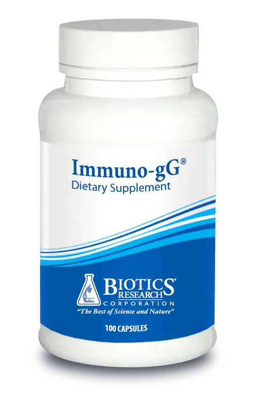 Same Day Shipping Biotics Research Immuno-gG - 100 Capsules