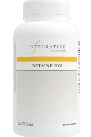 Betaine HCl - 250 Capsules Sale