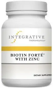 Weekend Sale Biotin Forte w/ Zinc - 60 Tablets