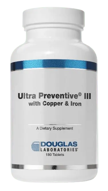 Must Have Ultra Preventive® III with Copper & Iron - 180 Tablets
