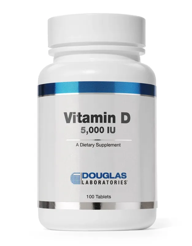 Fresh Stock Vitamin D (5,000 I.U.) - 100 Tablets