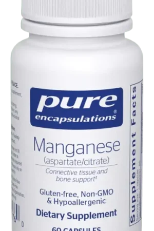 Manganese (aspartate/citrate) - 60 Capsules Holiday Sale
