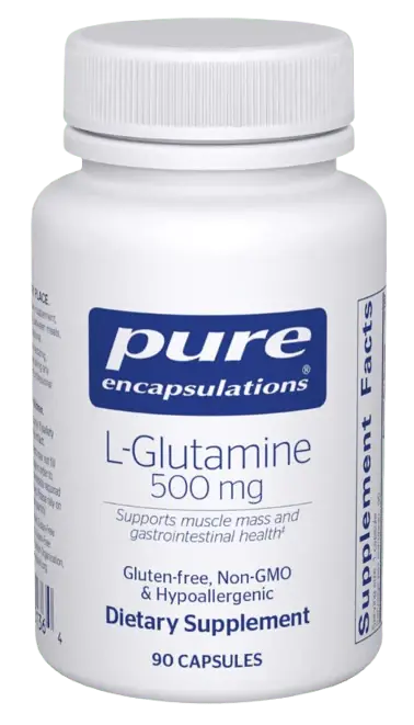 l-Glutamine 500 mg. - 90 Capsules Hassle-Free Returns
