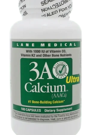 3A Calcium Ultra - 180 Capsules Latest