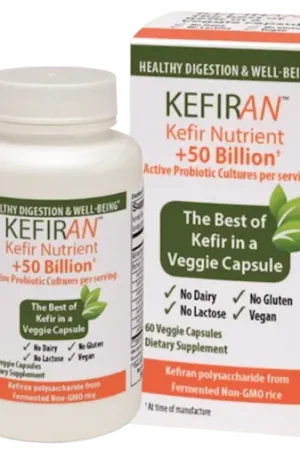 Free Returns Kefiran - 60 Capsules