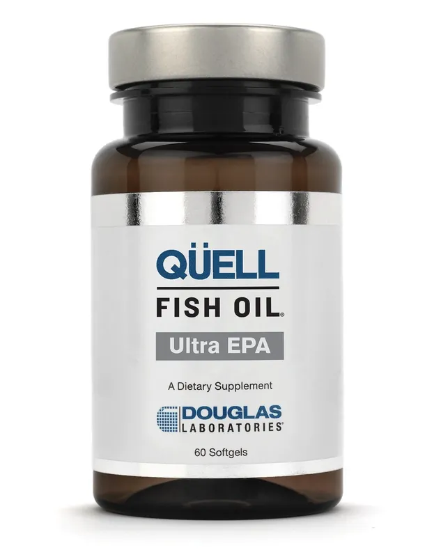 QÜELL® Fish Oil - Ultra EPA - 60 Softgels Same Day Shipping