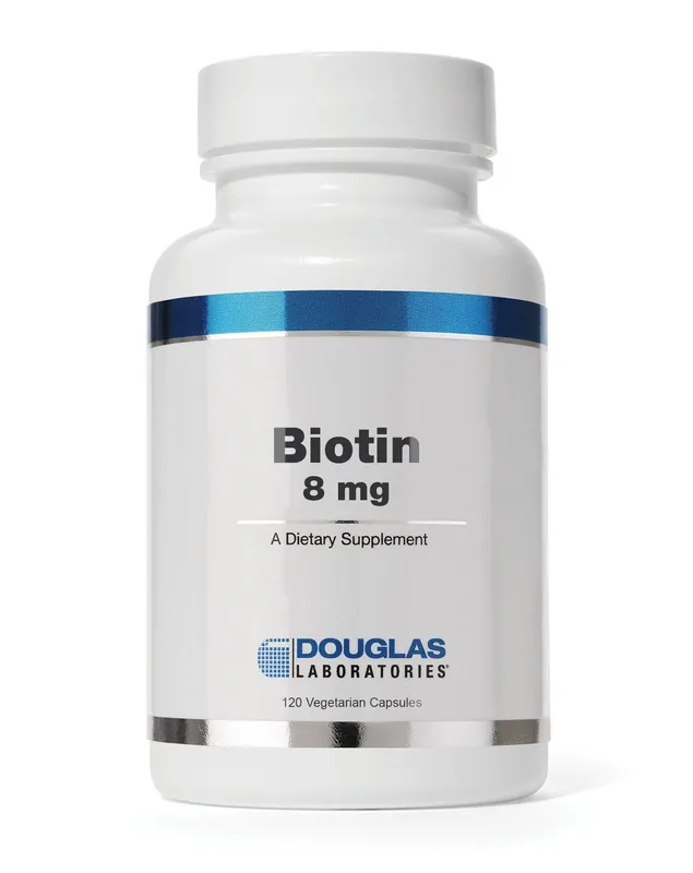 Biotin 8 mg - 120 Capsules Genuine