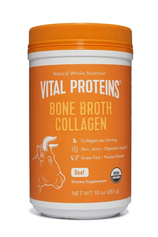 In Demand Organic, Grass-Fed Beef Bone Broth Collagen - 10 oz