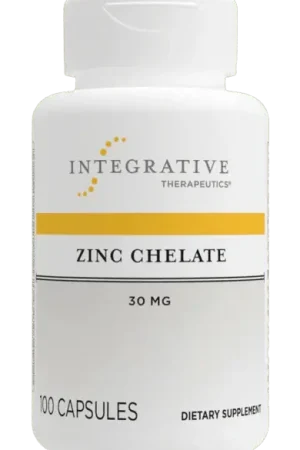Zinc Chelate - 100 Capsules Free Returns