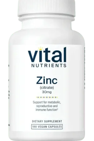 Zinc (citrate) 30 mg Direct From Factory