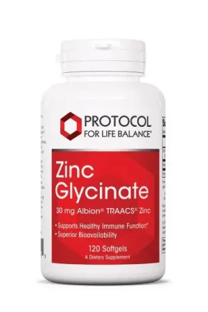 Zinc Glycinate - 120 Softgels Latest