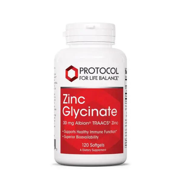 Zinc Glycinate - 120 Softgels Latest