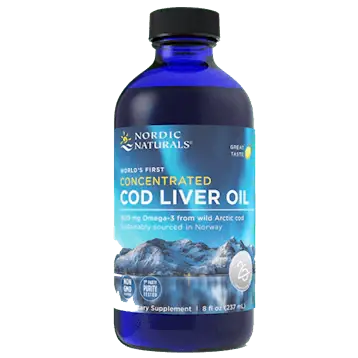 Authentic Concentrated Arctic Cod Liver Oil - 8 fl oz