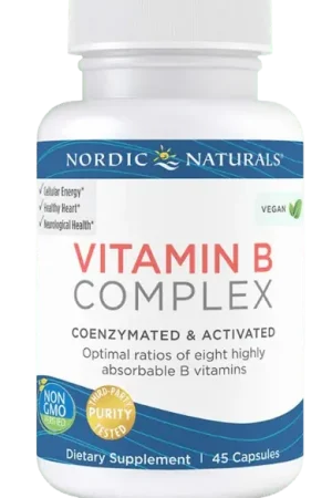 Vitamin B Complex - 45 Vegetable Capsules Best Choice