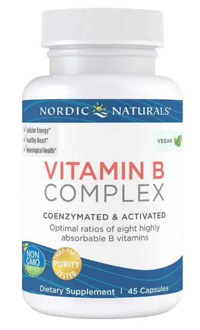 Vitamin B Complex - 45 Vegetable Capsules Best Choice