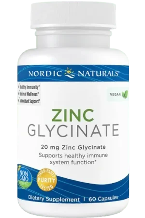 Place Order Zinc Glycinate 20 mg - 60 Capsules