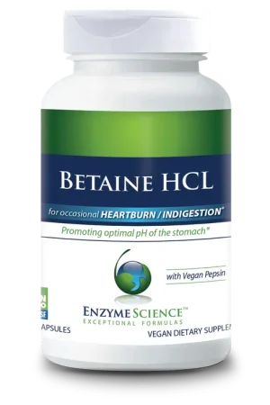Betaine HCl - 120 Capsules New Release