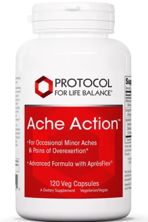 Ache Action - 120 Capsules Final Sale