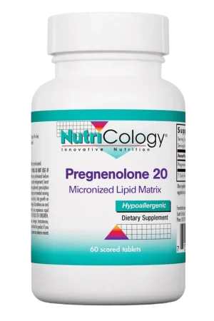 Final Sale Pregnenolone 20 mg - 60 Tablets