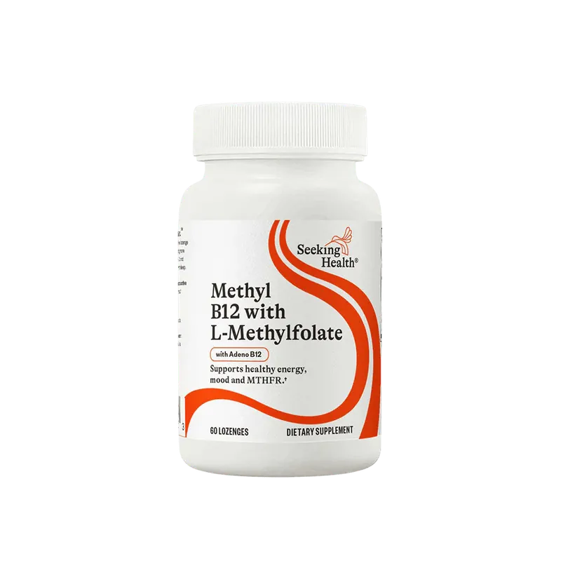 Methyl B12 with L-Methylfolate (Formerly Active B12 with L-5-MTHF) - 60 Lozenges Markdown