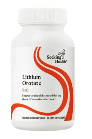 Lithium Orotate - 100 Capsules Genuine