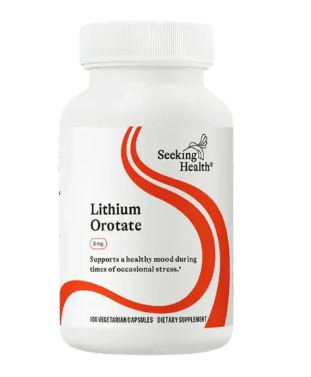 Lithium Orotate - 100 Capsules Genuine