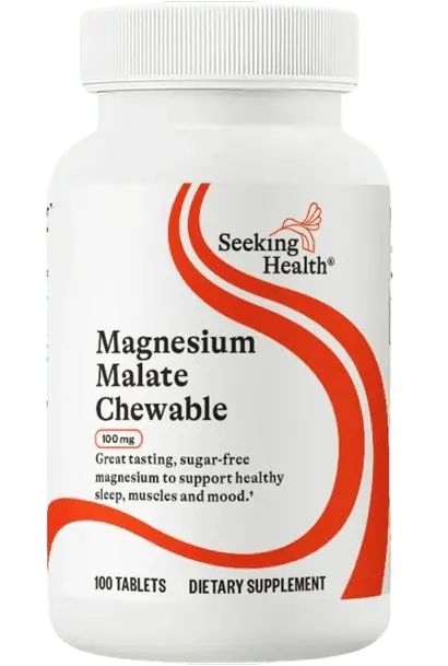 Fan Favorite Magnesium Malate Chewable - 100 Tablets