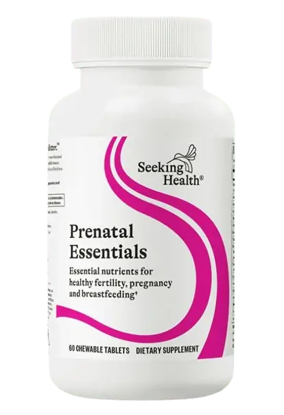 Prenatal Essentials Chewable - 60 Tablets Professional Grade
