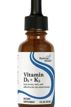 Vitamin D3 + K2 Drops - 1 fl oz Final Sale