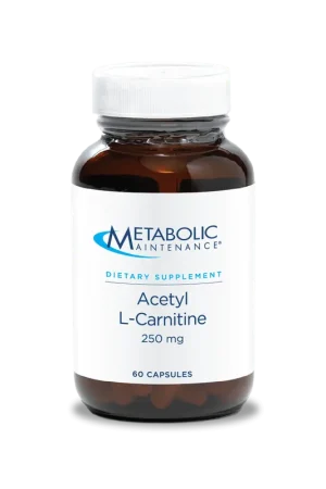 Acetyl L-Carnitine 250 mg - 60 Capsules While Supplies Last