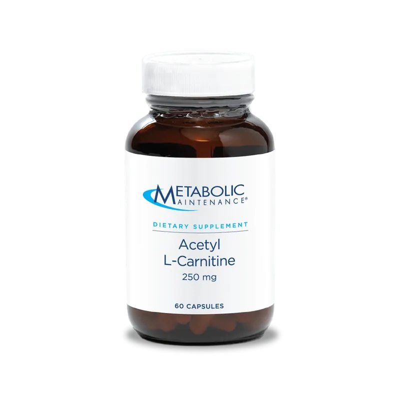 Acetyl L-Carnitine 250 mg - 60 Capsules While Supplies Last