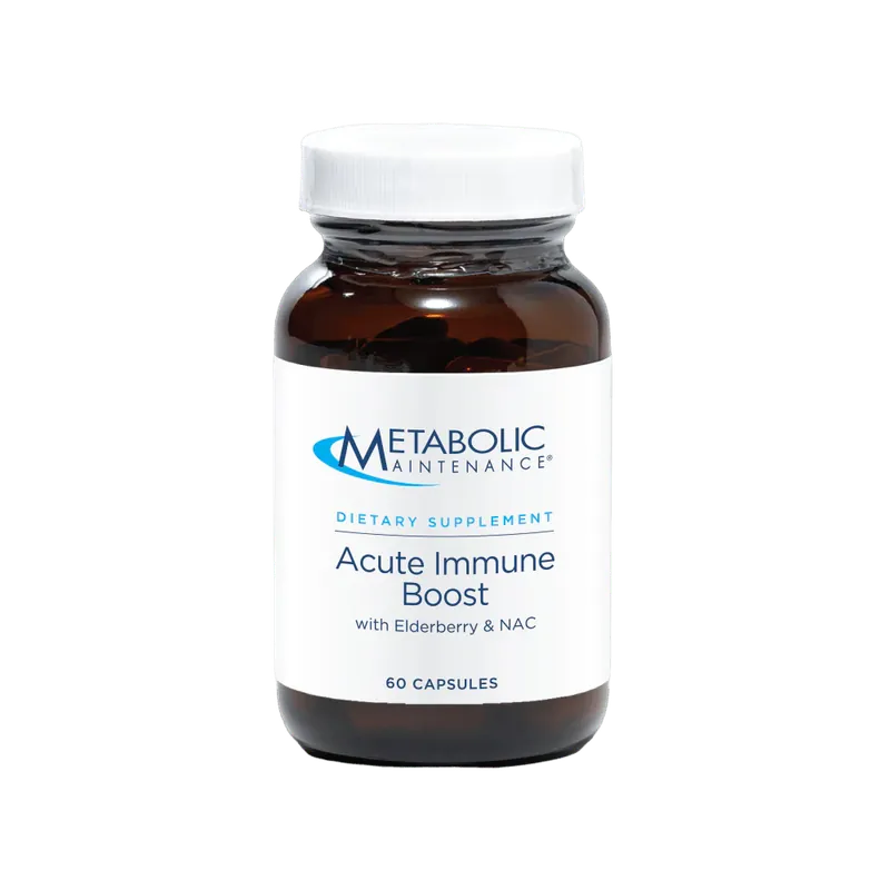 Weekend Sale Acute Immune Boost with Elderberry & NAC- 60 Capsules