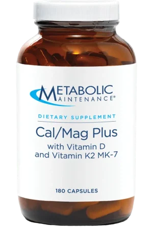 Cal/Mag Plus with Vitamin D and Vitamin K2 MK-7 - 180 Capsules Weekend Sale