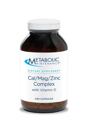 Cal/Mag/Zinc Complex with Vitamin D - 240 Capsules One Day Deal
