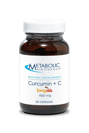 Curcumin + C - 60 Capsules Same Day Shipping