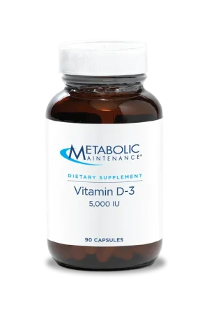 Vitamin D-3 5,000 IU - 90 Capsules Order Now