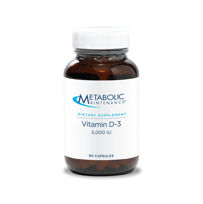 Vitamin D-3 5,000 IU - 90 Capsules Order Now