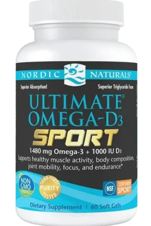 Ultimate® Omega-D3 Sport - 60 SoftGels Deal