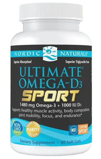 Ultimate® Omega-D3 Sport - 60 SoftGels Deal