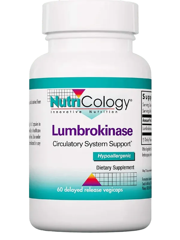 Lumbrokinase Delayed Release Vegicaps Best Choice