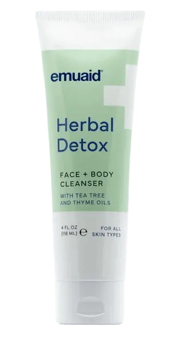 EMUAID Herbal Detox Face + Body Cleanser Same Day Shipping
