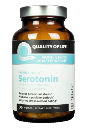 Quality of Life Pure Balance Serotonin Capsules Seasonal Sale