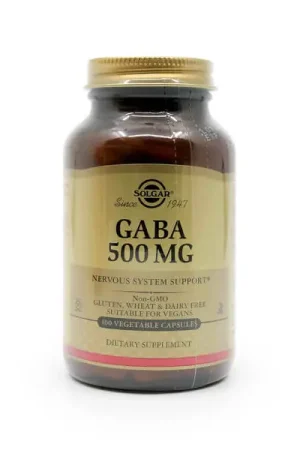 Get Yours Solgar GABA 500mg Capsules