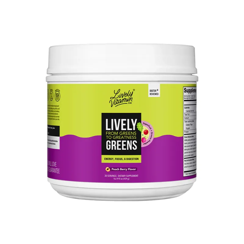 Lively Vitamin Co. Lively Greens Powder Bargain